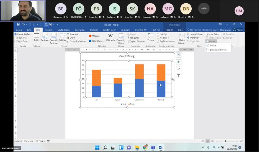 Microsoft Office Uygulamaları ve Çalışma Planlama Süreci Eğitimi