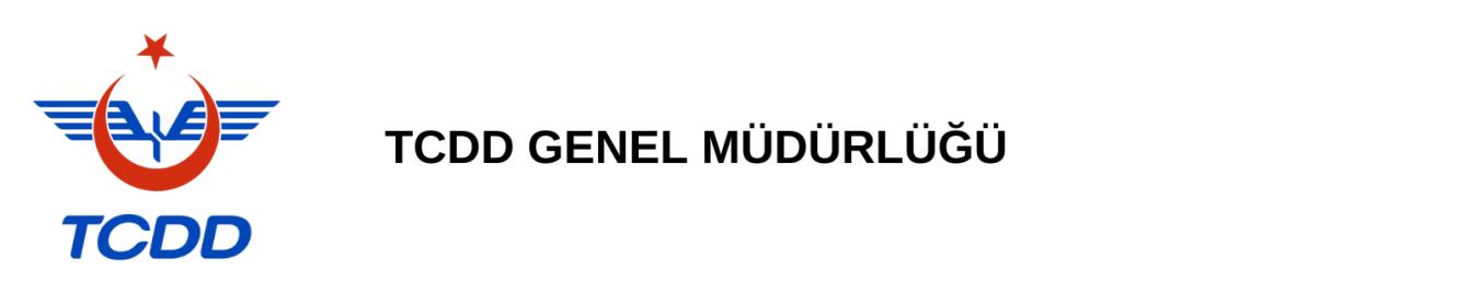 TCDD GENEL MÜDÜRLÜĞÜ