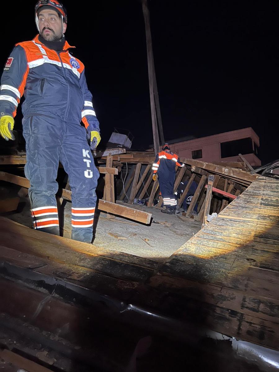 KTÜ Arama Kurtarma ve UMKE Ekipleri