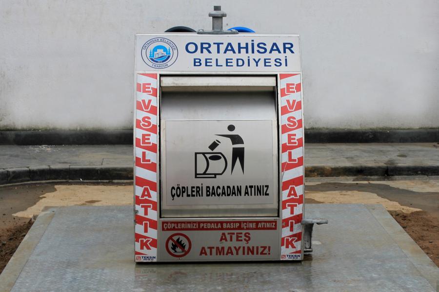 temizlik makine konteyner