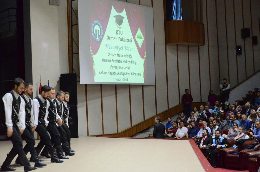 Orman Fak&uuml;ltesi Mezuniyet T&ouml;reni