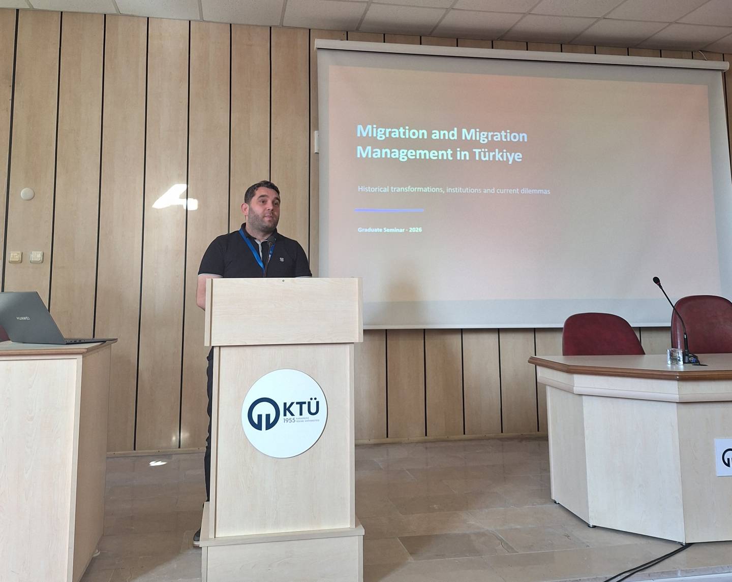 Seminar by Assoc. Prof. Dr. Hüseyin Yadigaroğlu