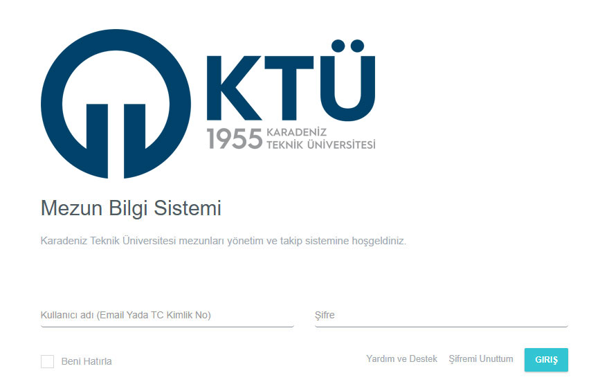 Mezun Bilgi Sistemi