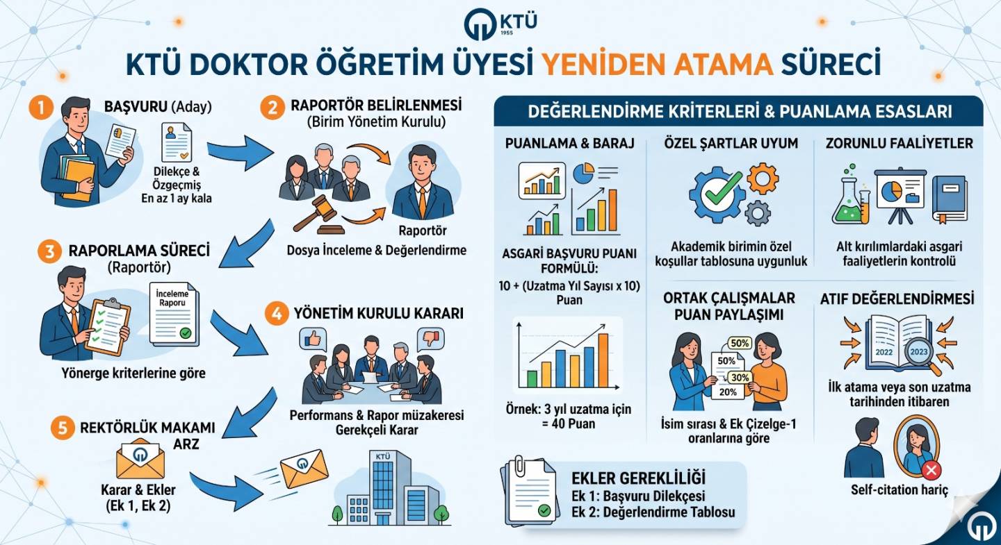 Doktor Öğretim Üyesi Yeniden Atama Süreci