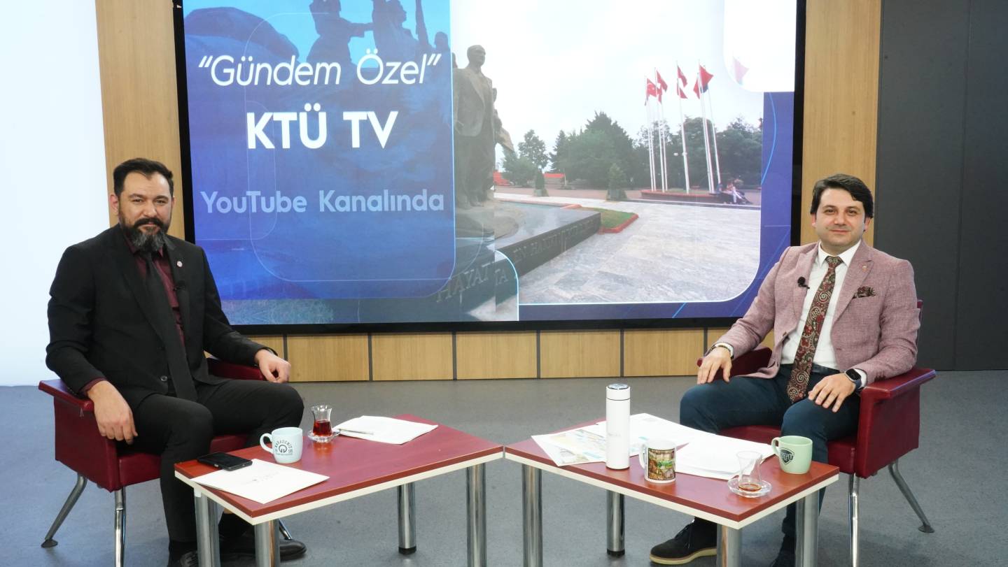18.04.2025 Akademiden Sahaya: KTÜ?nün Trabzon Turizmine Katkısı Programı Konuğumuz Öğr. Gör. Dr. Yakup HEYAL