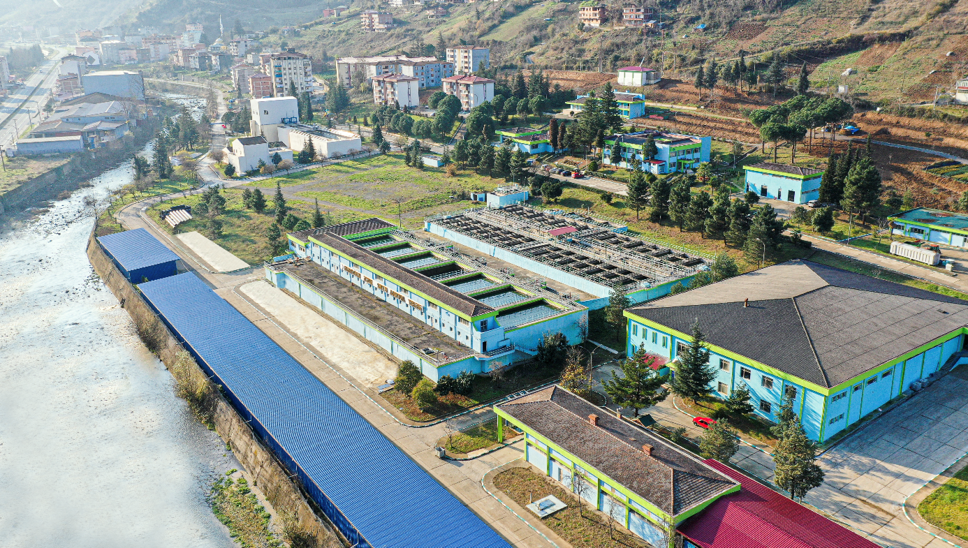 TİSKİ Esiroğlu İçmesuyu Arıtma Tesisi ? şema/görsel