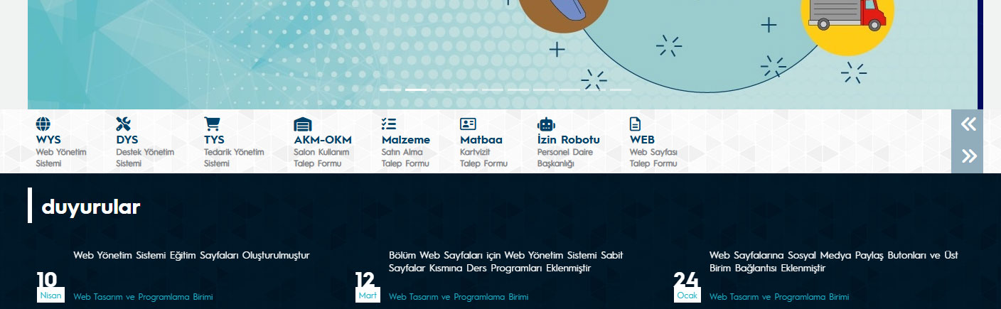 Hızlı Bağlantı Görünümü