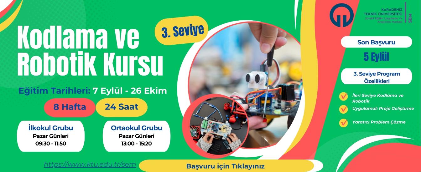 Kodlama ve Robotik Eğitimi