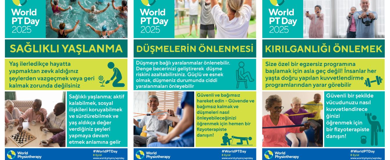 8 Eylül Dünya Fizyoterapister Günü