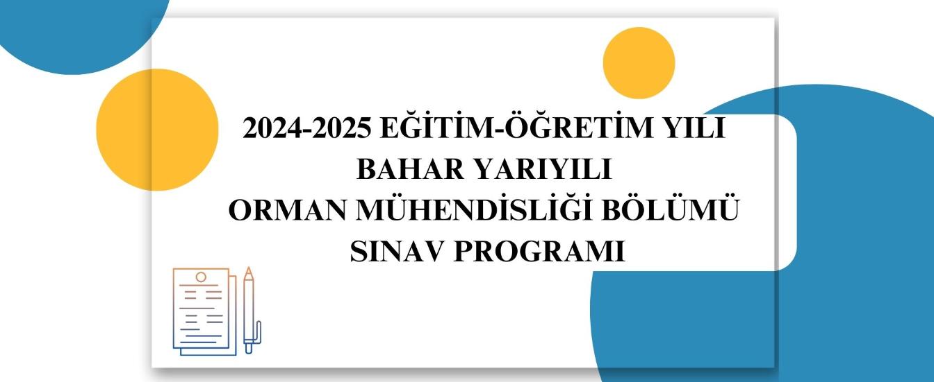 Sınav Programı-Bahar25