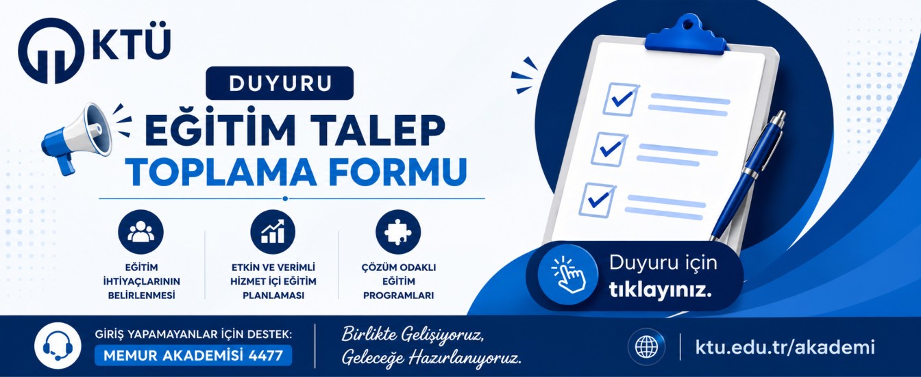 Eğitim Talep Toplama Formu
