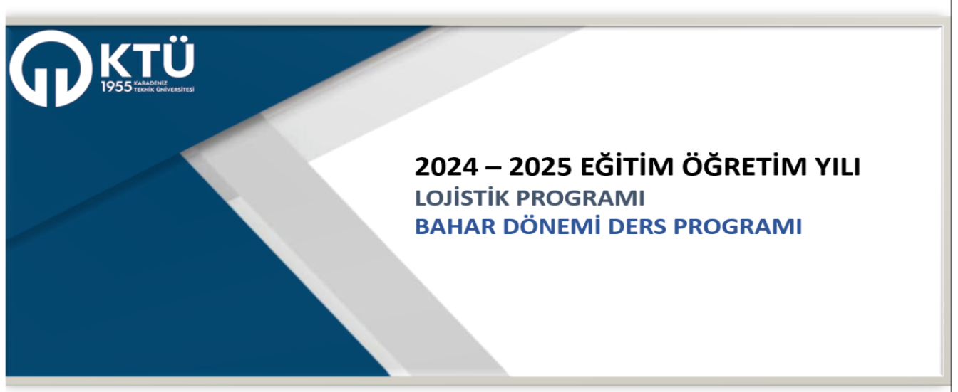 Ders Programı Bahar