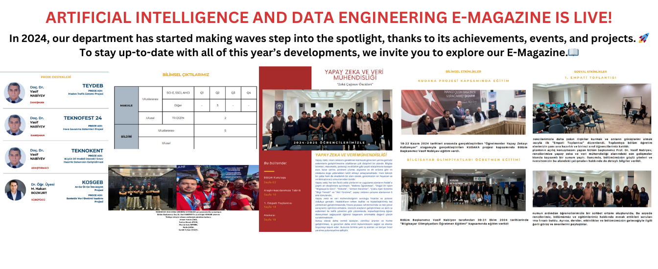 ARTIFICIAL INTELLIGENCE AND DATA ENGINEERING E-MAGAZINE IS LIVE!
