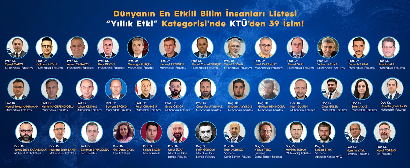 Akademisyenlerimizden Prof. Dr. İlhan ALTINOK ve Doç. Dr. Yahya TERZİ'yi tebrik ederiz.