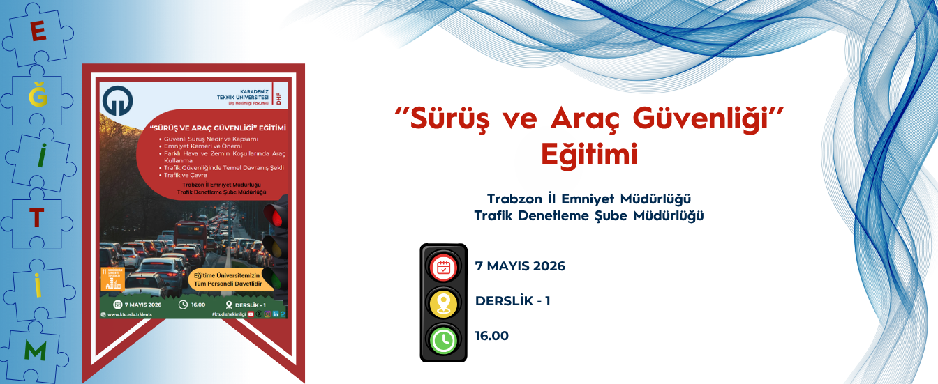 Sürüş ve Araç Güvenliği eğitimi