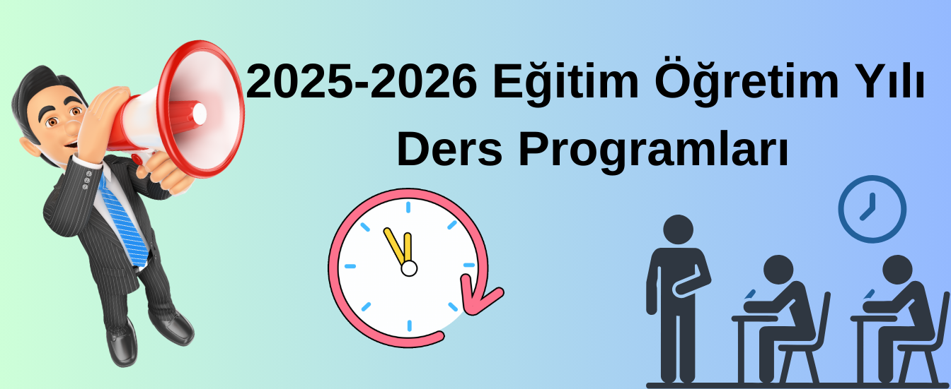 2025-2026 Ders Programları