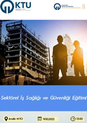 Sektörel İş Sağlığı ve Güvenliği Eğitimi
