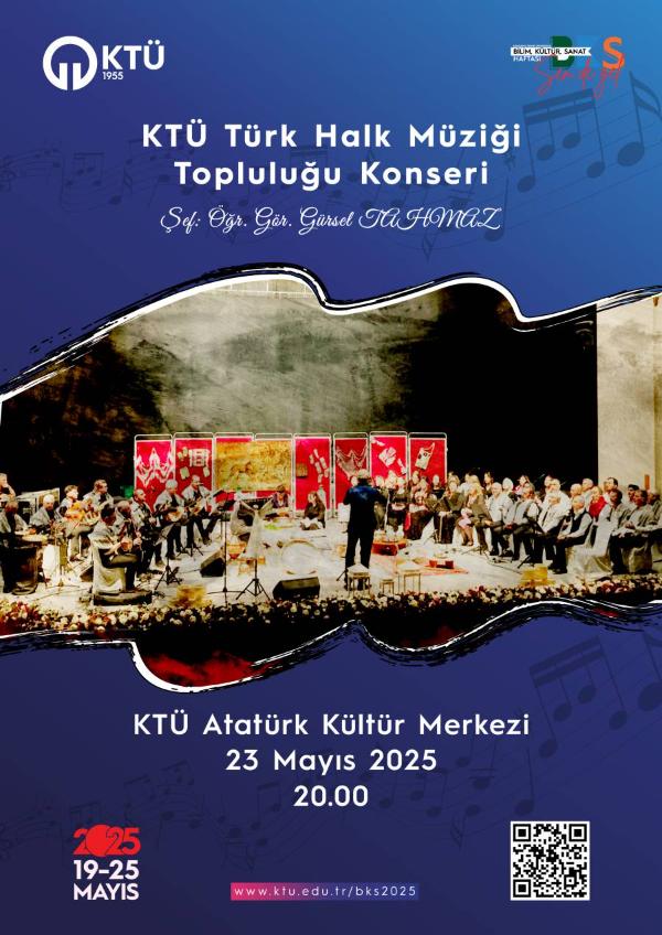 KTÜ Türk Halk Müziği Topluluğu Konseri