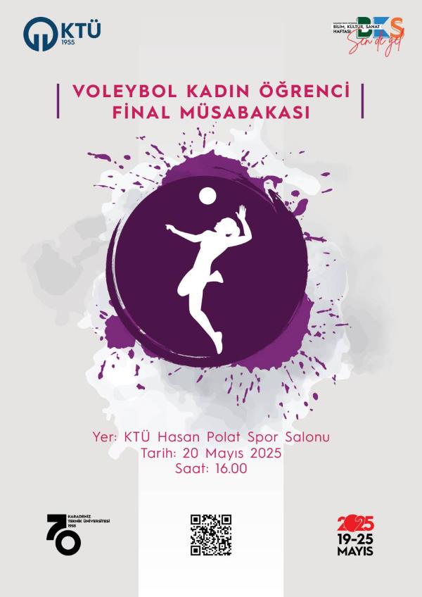 Voleybol Kadın Öğrenci Final Müsabakası