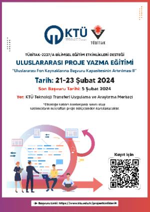 "Uluslararası Proje Yazma Eğitimi" Başvuruya Açıldı!