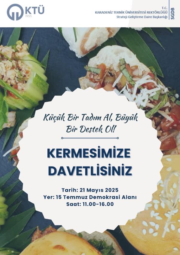 Kermes Etkinliğimize Davetlisiniz