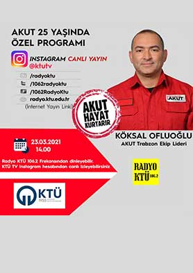 AKUT 25 Yaşında Özel Programı