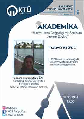 Küresel İklim Değişikliği ve Sorunları Üzerine Söyleşi