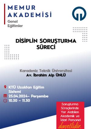 Disiplin Soruşturma Süreci Eğitimi