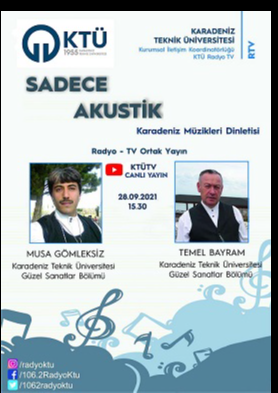 SADECE AKUSTİK Karadeniz Müzikleri Dinletisi