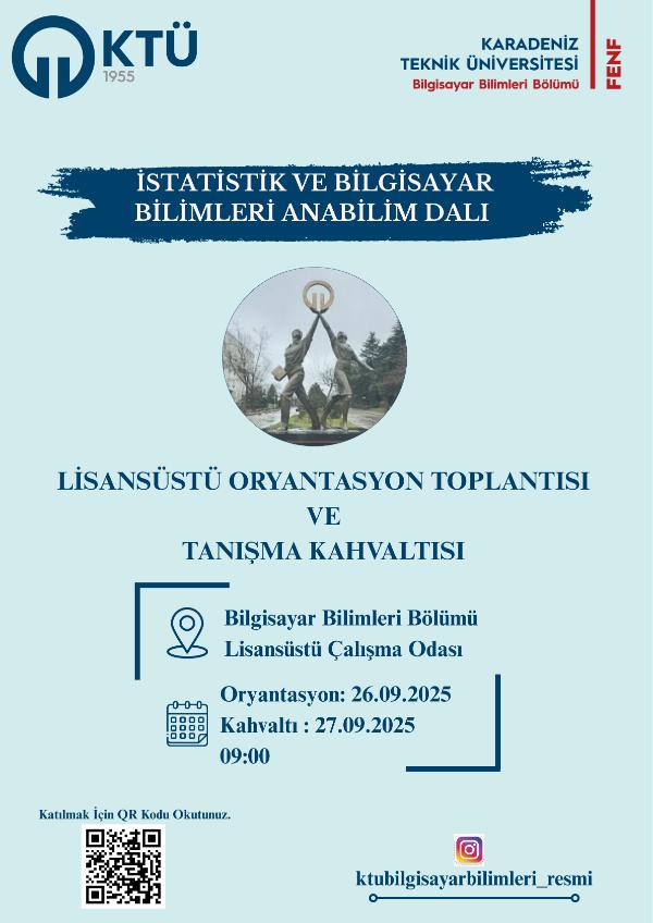 Lisansüstü Oryantasyon Toplantısı ve Tanışma Kahvaltısı