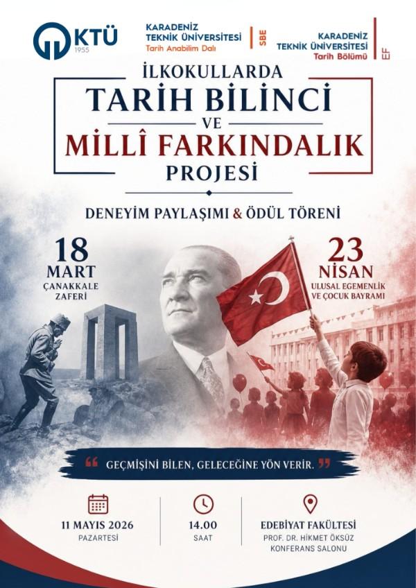 İlkokullarda Tarih Bilinci ve Milli Farkındalık Projesi