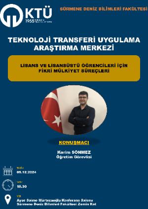 Lisans ve Lisansüstü Öğrencileri İçin Fikri Mülkiyet Süreçleri