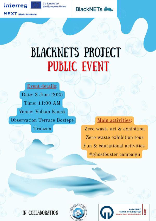 BlackNETs Project Public Event 'Waste, Marine Litter, and Ghost Nets'"