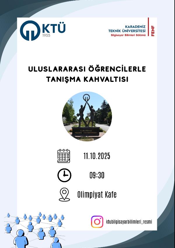 Uluslararası Öğrencilerle Tanışma Kahvaltısı