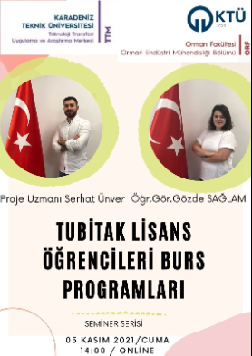 OEM Seminerler Serisi - TÜBİTAK Lisans Öğrencileri Burs Programları