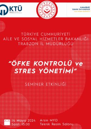 Öfke Kontrolü ve Stres Yönetimi