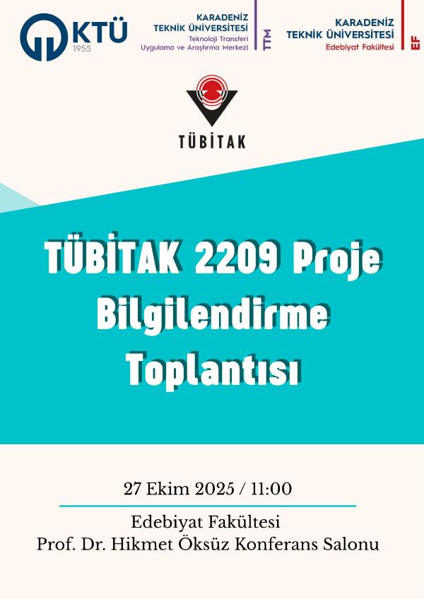 TÜBİTAK 2209 Bilgilendirme Toplantısı