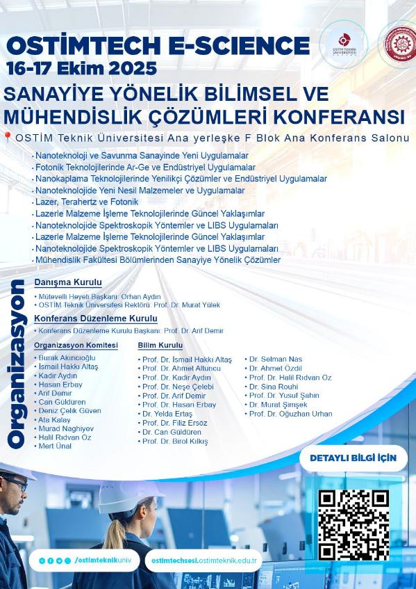 Sanayiye Yönelik Bilimsel ve Mühendislik Çözümleri Konferansı