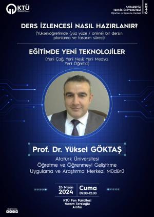 Ders İzlencesi Nasıl Hazırlanır / Eğitimde Yeni Teknolojiler