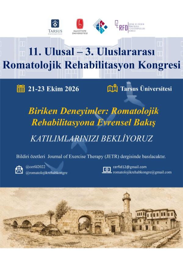 11. Ulusal 3. Uluslararası Romatolojik Rehabilitasyon Kongresi