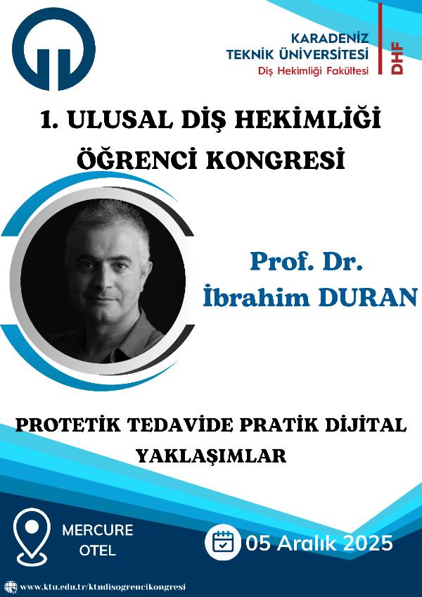 I. Ulusal Diş Hekimliği Öğrenci Kongresi
