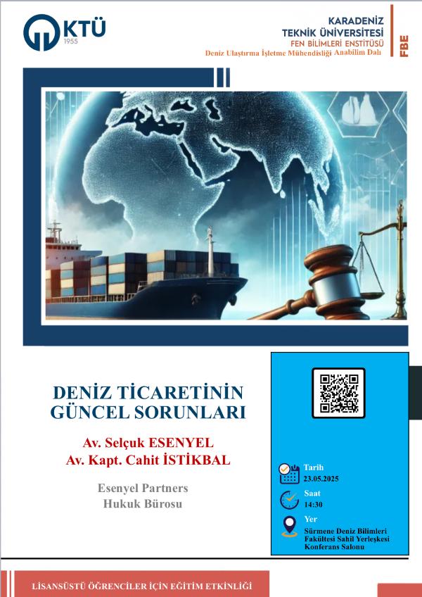 Deniz Ticaretinin Güncel Sorunları