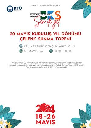 20 Mayıs Kuruluş Yıl Dönümü Çelenk Sunma Töreni