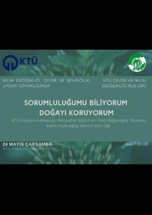 Sorumluluğumu Biliyorum Doğayı Koruyorum Etkinliği