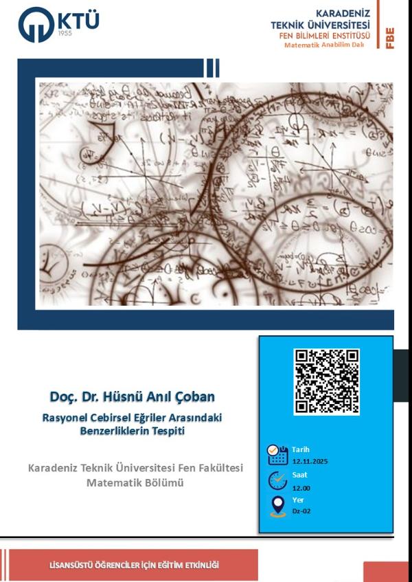 Geometri Anabilim Dalı Seminer Programı