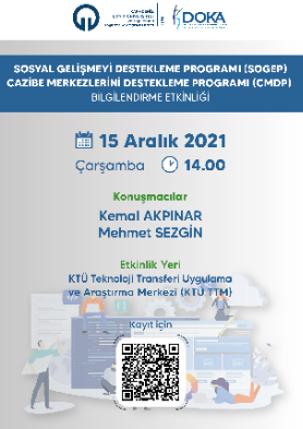 Üniversitemizde CMDP ve SOGEP Programları Bilgilendirme Etkinliği Düzenleniyor