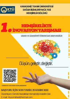 Hemşirelikte 1. İnovasyon Yarışması