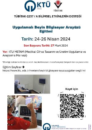 Uygulamalı Beyin Bilgisayar Arayüzü Eğitimi
