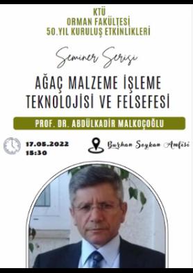OEM Seminerler Serisi - Ağaç Malzeme İşleme Teknolojisi ve Felsefesi