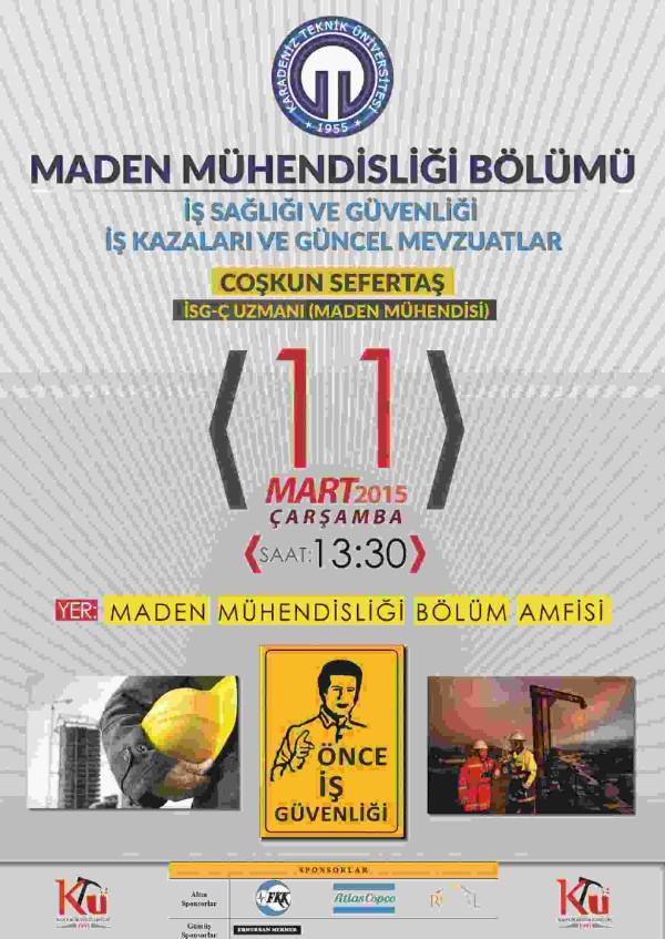 İş Sağlığı ve Güvenliği İş Kazaları ve Güncel Mevzuatlar Semineri